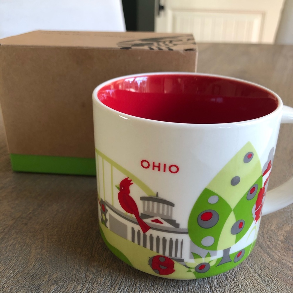 Starbucks You Are Here OHIO Mug
